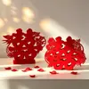 Decoração de quarto de casamento com personagens tridimensionais "felizes", ornamentos para quarto e sala de estar de casa nova, decorações de mesa de noivado, artigos para casamento
