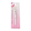Pinza para Cejas de Acero Inoxidable Plana Oblicua Depiladora de Pestañas Clip para Recortar Cejas Belleza Herramientas de Belleza