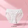 2027 Nuevas Bragas con Escote Trasero Hermosas Nalgas para Mujer Sexy Correas Cruzadas Finas Ribete de Encaje Semitransparente Braguitas de Tiro Medio para Mujer