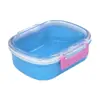 Estilo Japonés Plástico PP Conservación Lonchera Bento Lonchera Almacenamiento Caja de Almacenamiento para Lonchera Sellada Portátil Lonchera de Plástico