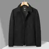 Otoño 2026 Transfronterizo Amazon Chaqueta de Cuero con Solapa para Hombre Ropa Exterior Casual Moda Top Estilo Simple Versátil