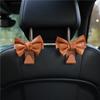 Gancho Casual para Coche, Lazo de Cuero Gancho de Almacenamiento con Soporte de Carga para Respaldo de Asiento de Coche, Suministros para Coche de Diosa de la Moda