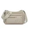 Bolso de Nylon Transfronterizo de Moda para Mujer de Gran Capacidad Bolso Cruzado Otoño 2025 Nuevo Ligero Bolso para Madre Bolso de Hombro para Mujer