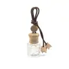 Frasco Vazio para Perfume de Carro, Pingente de Fragrância para Carro, Frasco de Vidro com Tampa de Madeira Maciça, Frasco Difusor Universal para Óleos Essenciais, Fornecimento Direto do Fabricante