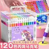 Marcador Acrílico Pluma de Acuarela para Niños Estudiantes de Primaria Pintura Artística Color Especial Opaco Color Apilable Lavable 36 Colores