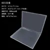 Caja Vacía Transparente Cuadrada para Mascarilla Caja de Almacenamiento de Tapones para los Oídos de Plástico Caja Antipolvo Juego de Caja de Exhibición de Muestras de Herramientas
