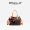 Bolso de Mano Bolso Almohada Presbópico Estampado para Mujer 2025 Nuevo Bolso Boston de Hombro Cruzado Pequeño