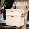 Caja de Almacenamiento Plegable que Ahorra Espacio BNBS con Tapa, Caja de Almacenamiento para Maletero de Coche, Caja para Ropa Interior para el Hogar