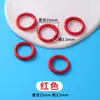 Anillo Abierto de Cierre de Primavera Pintado de Colores Accesorios para Joyería DIY Llavero Cadena para Teléfono Colgador de Bolso Anillo de Resorte