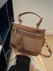 Bolso pequeño portátil de moda vintage para mujer, verano 2024, nuevo estilo, bolso bandolera pequeño con texto, bolso bandolera para mujer.
