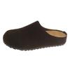 Chinelos Baotou para Mulheres, Novo Estilo Outono e Inverno, Confortáveis e Versáteis, Chinelos Retrô Birkenstock, Sapatos Preguiçosos