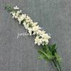Nova Violeta grande andorinha voadora artificial flor salão de casamento chumbo arranjo de flores layout de casamento super grande jacinto