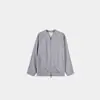 Primavera y verano nuevo para mujer cáñamo holgado casual versátil moda simple elegante chaqueta de béisbol FSY60948