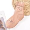 Medias Cortas para Mujer en Verano, Medias Sueltas Anti-Enganche, Talón Engrosado Antideslizante Calcetines de Terciopelo para Mamá Que No Aprietan los Pies