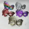 Máscara de Encaje Exclusiva Transfronteriza para Fiesta, Media Cara Moldeadora, Hilo Dorado y Plateado, Máscara de Mascarada Halloween, Moda Fénix