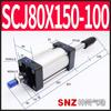 Cilindro Neumático de Carrera Ajustable Scj32X40X50X63X80X100X125*25X75X100*125X150S