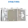 Mastro Vertical Externo de 3 metros Suporte de Aço Inoxidável Placa Curva Caixa Elétrica À Prova de Vento Estação Meteorológica Fotovoltaica Solar Acessórios Todos