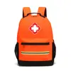 Mochila Bolida Impermeable Engrosada Resistente al Desgarro Bolsa de Almacenamiento Portátil Tela Oxford Mochila de Emergencia Mochila de Primeros Auxilios