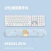 Chai Dog Japonês Mouse Pad Fofo Apoio de Pulso Apoio de Pulso Peito Estéreo 3D Almofada de Silicone para Pulso Meninas Ins