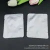 Bolsa de mascarilla transparente esmerilada gruesa de 10*15 mate/mate bolsa al vacío 30g bolsa de mascarilla untada con jalea