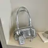 Bolso de Axila Retro de Nicho Gran Capacidad Bolso de Motocicleta para Mujer 2026 Verano Nuevo Bolso Sencillo Tipo Almohada Bolso de Hombro