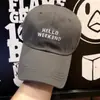 Boné de Baseball Versátil Feminino Novo para Primavera e Verão com Bordado de Letras, Aba Curva, Adequado para Cabeças Grandes, Estilo Estudante Tendência