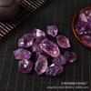Piedra Bruta Púrpura Claro Natural Aromaterapia Piedra Expansiva Decoraciones Pecera Maceta Desmagnetización Grava de Cristal Venta al por Mayor Lana de Cristal