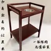 Venda Direta de Fábrica Mesa de Mahjong Mesa de Chá com Porta-Copos, Mesa de Chá de Aço e Madeira, Mesa de Mahjong com Porta-Copos, Porta-Copos para Salão de Mahjong