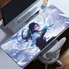 Alfombrilla de ratón grande transfronteriza, estilo anime/dibujos animados, adecuada para hombres y mujeres, gaming de e-sports, antideslizante, alfombrilla de escritorio extragrande.