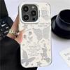 Ins Color Silver Butterfly iPhone14promax Apple 15 Capa para celular 13 Tide Brand 12 Advanced IMD Yuan Air Case 11