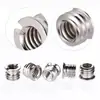 Adaptador de Tornillo de 1/4 a 3/8 Tuerca de Conversión de Interfaz para Trípode de Cámara, Gimbal, Carril Deslizante de Cámara