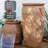 Filtro Paisajismo Juego Completo de Adornos Cerámicos para Estanques de Peces Maceta de Cerámica Tanque de Peces Antiguo Agua Circulante Piscicultura Agua Corriente Cascada