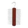 Colgador de corbatas transfronterizo, eslinga, ropa interior, madera, estante de almacenamiento multifuncional, gancho para cinturón/bufanda, percha de madera maciza para ropa, venta al por mayor