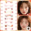 2026 Maquiagem Infantil de Ano Novo Adesivos Faciais Blush Adesivos Faciais Estilo Chinês Novo Estilo Chinês Ano do Cavalo Criativo Atmosfera de Véspera de Ano Novo