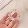 Corea del Sur Dongdaemun Mismo Estilo Perla Línea Telefónica Anillo para el Cabello Celebridad de Internet para Mujer Cuerda Simple para la Cabeza Bola en la Cabeza Cola de Caballo Banda Elástica Accesorios para el Cabello