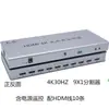 Divisor HDMI 4 Puertos 8 Puertos 16 Puertos 4K con Junta Superior Divisor de Pantalla 16 Entradas 1 Salida Ordenador Multi-Pantalla HD