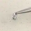 Pendientes de Aro de Acero de Titanio 316L Lujo Ligero Simples Finos Brillo Cristal Hueco Cierre de Barra Recta Pendientes de Diseño en Lote Pequeño Joyería para Orejas