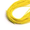 Fabricante de Cuerda Elástica Redonda 0.8-3 mm de Grosor Cuerda Elástica de Colores Cordón Trenzado de Seda de Látex para Ropa Sombrero Accesorios