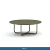 Sofá de Exterior, Silla Individual de Teak para Patio, Silla de Mimbre Impermeable Resistente al Sol de Madera Maciza, Muebles de Mesa de Café de Mimbre para Jardín de Exterior