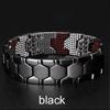 Pulsera de Aleación Popular Transfronteriza con Baño Galvánico de Múltiples Puntos Europea y Americana para Hombre, Pulsera Brazalete de Aleación de Zinc Desmontable de Gama Alta de Nicho