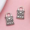 Produto Novo Quente Transfronteiriço Mix 30 Pulseira Colar Pingente Prata Xizang Liga Pequeno Pingente Acessórios de Joias Artesanais DIY
