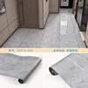 Transfronterizo una generación de piso autoadhesivo superficie de cuero PVC piso refuerzo resistente al desgaste súper oficina hogar rollo