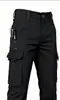 Pantalones Tácticos para Hombre Transfronterizos, Pantalones Casuales Rectos para Hombre de Trabajo, Lona Fina Delgada de Secado Rápido Anti-arrugas, Pantalones Largos de Otoño