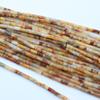 [Pequeño al por mayor] cristal natural ágata tubo redondo pequeño cuentas Jade espaciador diy Wenwan pulsera material de joyería