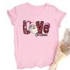 Camisa Navideña Rosa Retro para Mujer Camisa Vintage de Vacaciones