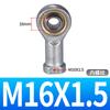 Varilla de Conexión Articulada Cilíndrica Ojo de Pez M5 Cojinete de Articulación M8 Rosca Exterior Conector de Junta Universal M12 Acero Inoxidable 304