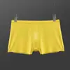Atacado de fábrica nova máscara de seda gelada masculina sem costura peça única ultrafina boxer 3D die cápsula espacial cabeça de underwear