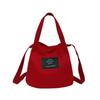 Bolsa feminina de comércio exterior estilo coreano, nova moda, bolsa pequena de lona, bolsa casual, moda simples, bolsa de ombro feminina, bolsa transversal