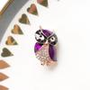 Broche Animal Pássaro Pérola Garça Libélula Alfinete Esmalte Pintado Fofo Corsage Acessórios de Vestuário Liga Ins