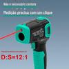 Ecofive laiqian MS59 termômetro infravermelho portátil termômetro industrial MS62 termômetro portátil de dupla finalidade